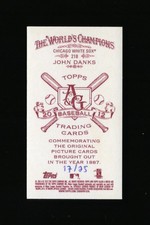 2012 Topps Allen & Ginter Mini Red Back #218 John Danks 17/25