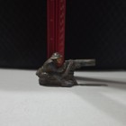 Manoil Barclay Lead Toy Vintage  Soldier Sitting Machine Gunner  — photo 1