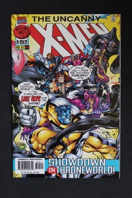 1997 MARVEL COMICS UNCANNY X-MEN #344