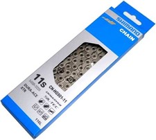 Catena 11 velocità Shimano HG901 Dura Ace / XTR - bici corsa/mtb/e con 116 maglie