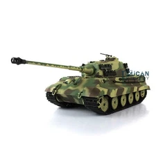 US STOCK 1/16 7.0 Plastic 3888A German King Tiger RTR 2.4G RC Tank Model w/BB IR