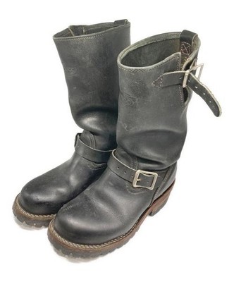 WESCO Stiefel Engineer Boots F2413-05 Leder schwarz Größe 8,5E