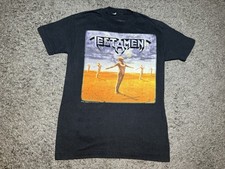 Vtg 1989 Testament Practice What You Preach Tour Concert Tee Shirt Brockum Med