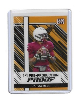 2024 Leaf Pro Set Texas A&M Marcel Reed Pre-Production Proof 1/1