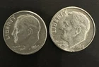 Lot Of 2 1964D Roosevelt, Silver Dimes