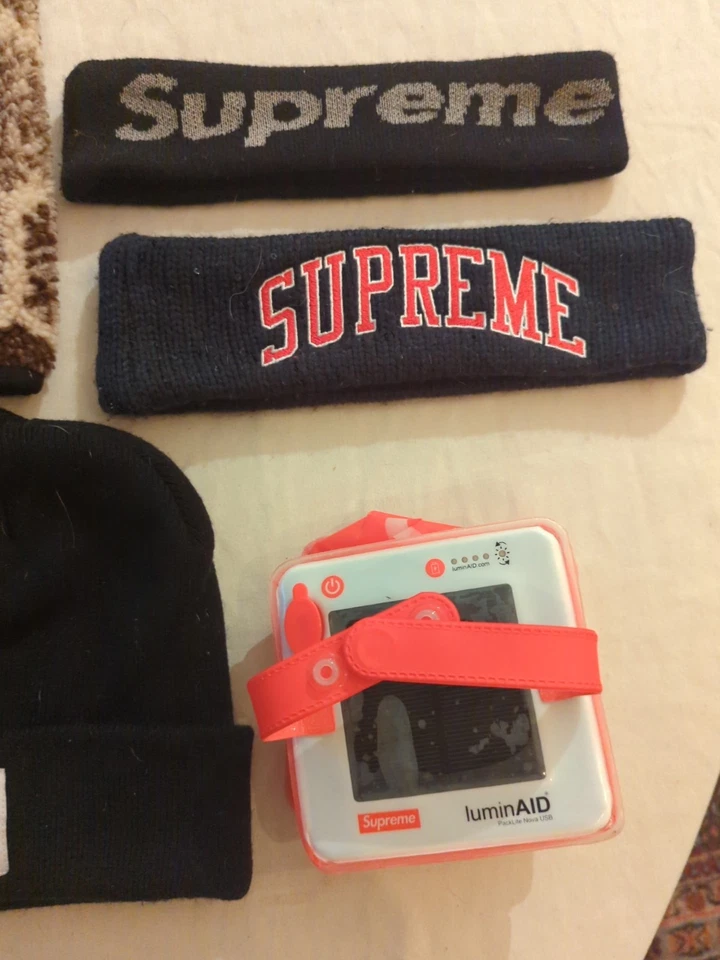 Supreme Carhartt Lot Collection Bulk Hats Keychain Headband New Era Polartec - Image 4 of 4