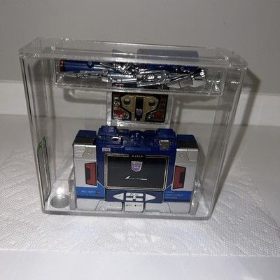 Transformers Vintage Original G1 1984 Soundwave Graded NM AFA 80