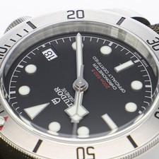 TUDOR M79730-004 Black bay WATCH black SS/Nylon AT 7