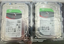 (Qty 2) Seagate IronWolf  6TB  HDD ST6000VN001