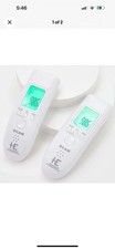 NEW Homewell Essentials No-Touch Infrared Thermometers Set of 2 Model JXB-183