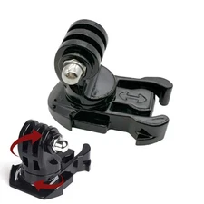 360° Rotating Quick Release Helmet Buckle Clip Mount for GoPro Hero 12 11 10 9+