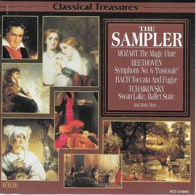 CD Mozart / Beethoven / Bach / Tchaikovsky a.o. The Sampler - Classical Treasur