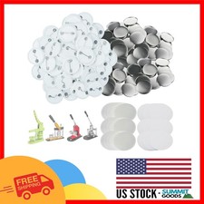 300 Sets 32mm Button Supplies: DIY Badge Kit for Custom Button Creation