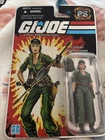 Hasbro G.I. Joe 25th Anniversary Covert Ops Lady Jaye Mosc Filecard Gear Con