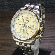 Montre-bracelet Citizen AT9064-53A limitée en acier inoxydable Eco Drive vol ...