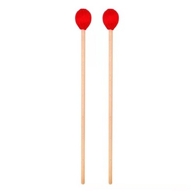 Marimba Mallets Medium Red Hard Yarn Head Keyboard
