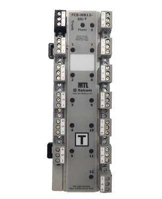 MEASUREMENT TECHNOLOGY MODEL NO. FCS-MB12-SG-T FIELDBUS MEGABLOCK RELCOM