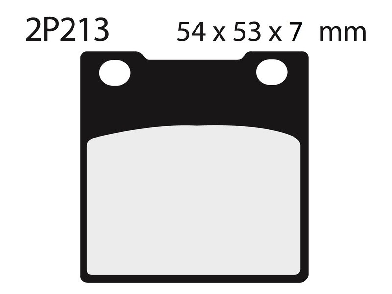 Plaquettes de frein route NISSIN semi-métalliques pour un freinage progressif et endurant