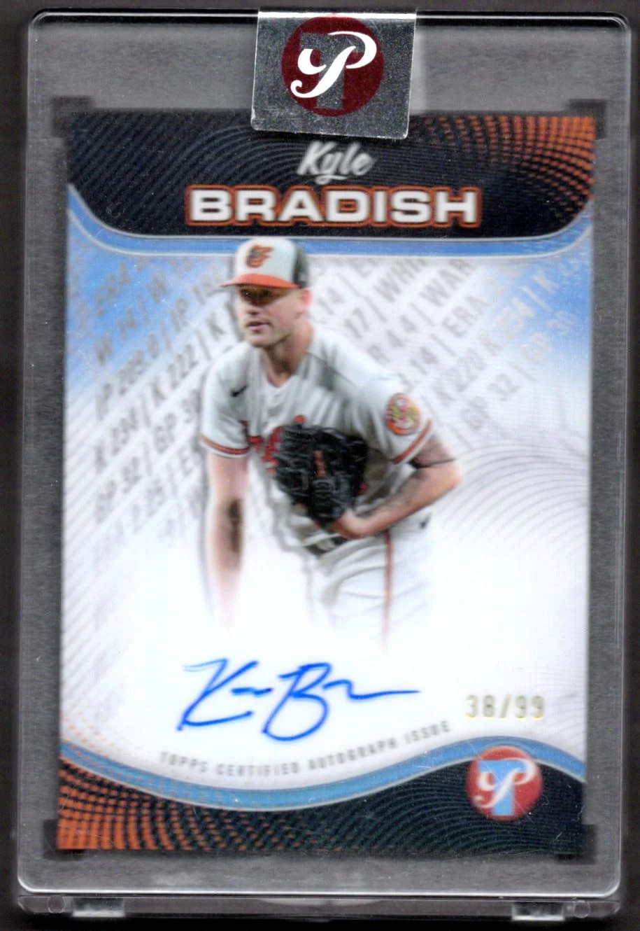 2024 Topps Pristine Production Autograph Kyle Bradish #PPA-KB 38/99