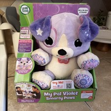 Leap Frog My Pal Violet Smarty Paws Snuggle  Learn Interactive Plush Toy NEW