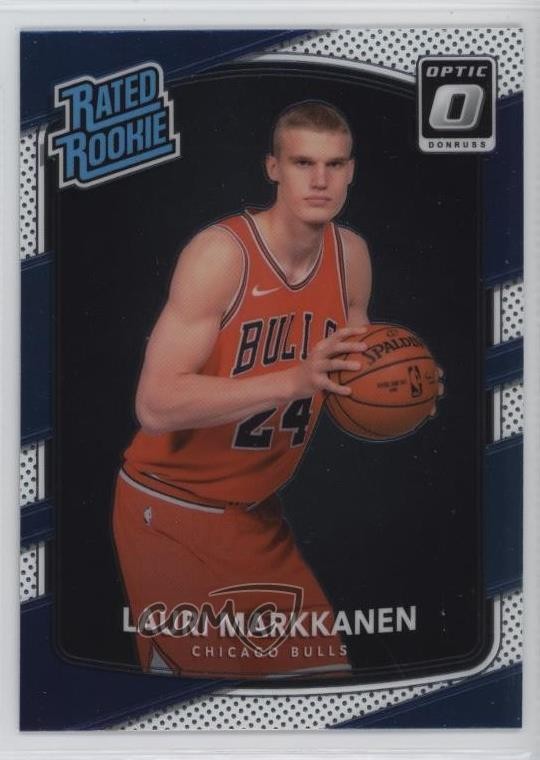 2017-18 Panini Donruss Optic Rated Rookie Lauri Markkanen #159 fh9