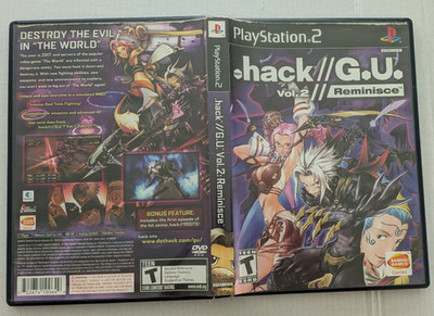 .hack G.U.: Vol. 2 Reminisce (Sony PS2, 2007) CIB Testing and Working
