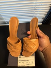 LOUIS VUITTON US 9 Woman / EU 39 LV Monogram Brown Revival High Heel Sandal