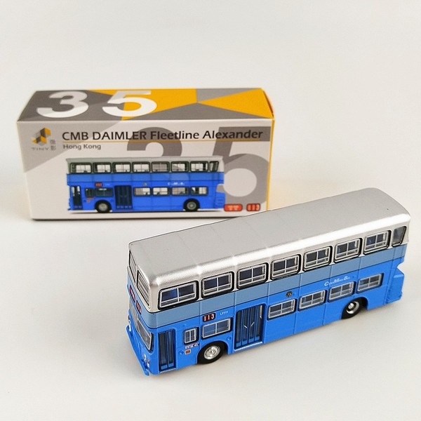 Tiny 35 Hong Kong Cmb Daimler Fleetline Alexander Bus Automodell 013988-image