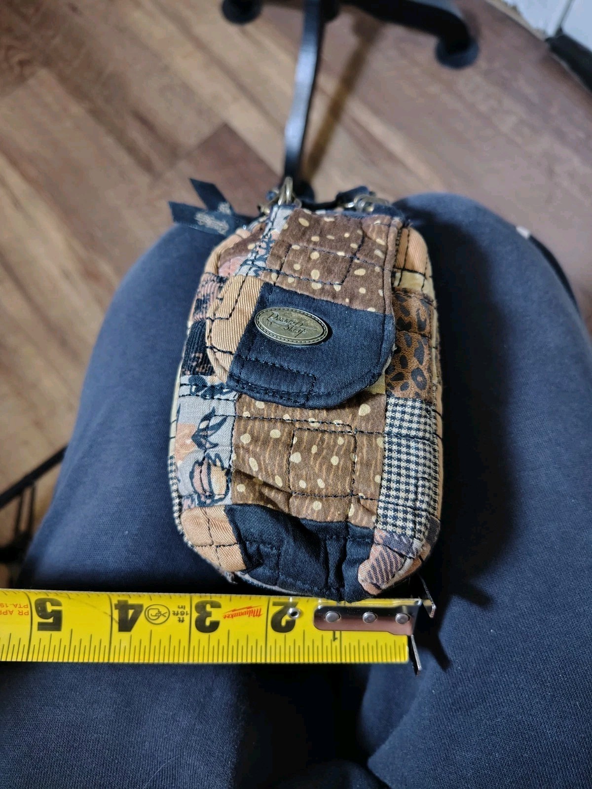 Vtg Patchwork Boho Hippie Donna Sharp Crossbody W… - image 8