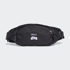Adidas Adventure Waist Bag Black Recycled Travel Bum Bag Hip Pack HE9720