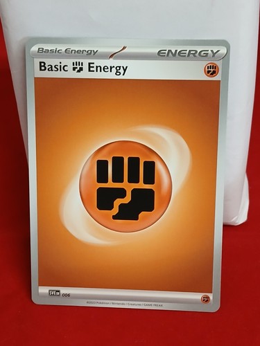 2023 Pokemon  Scarlet & Violet Basic Fighting Energy #006 
