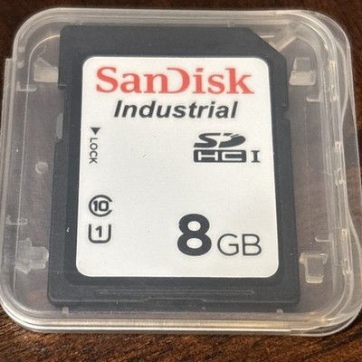 ScanDisk Industrial 8GB SDHC