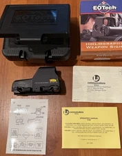 EOTECH 553 A.65 Holographic Sight with Original Case SU-231/PEQ NOS Red Laser