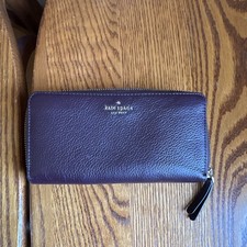kate spade new york Purple Zip-Around Wallet ...