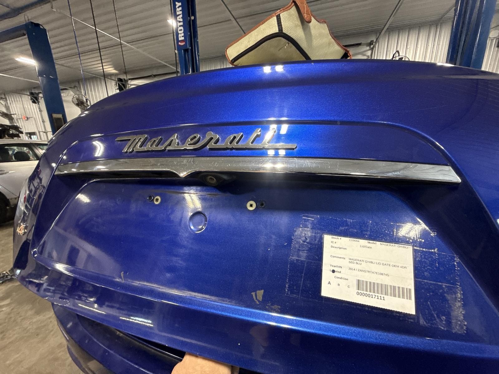 Maserati Ghibli 2014 Lid