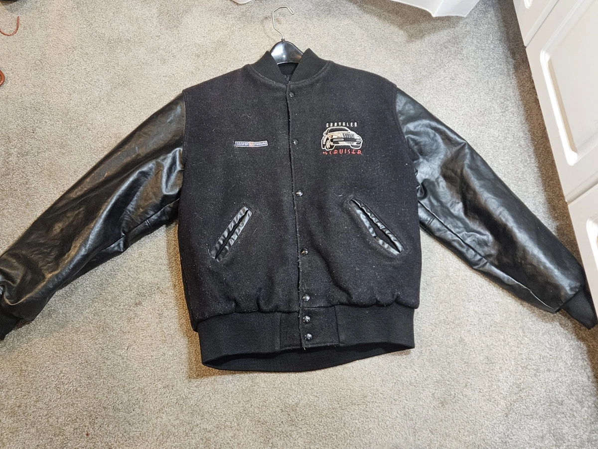 Leather Sleeve Varsity Jacket for sale - eBay