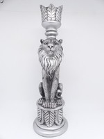 Kerzenhalter KerzenstäNder Kerzenhalter LöWe Silber FüR Stabkerze Dekoration