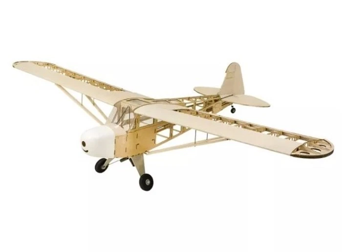 RC Piper J3 Cub Flugmodell 1800mm Holzbausatz EP für 4-6S LiPo GP 7,45-10ccm KIT - Bild 2 von 4