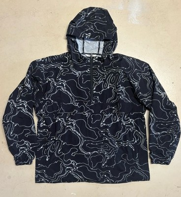 【即完売品】Malbon X CLUBHAUS ブラック　Mサイズ Malbon Evergreen Buckets Anorak Jacket XL Black Topo FW25 Golf | eBay