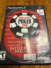 World Series of Poker 2008: Battle for the Bracelets PS2 Activision Online