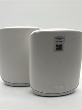 NETGEAR Orbi RBR750P Tri-Band WiFi 6 Mesh Router  Satellite Tested No Cords