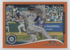 2014 Topps Chrome Orange Refractor Kyle Seager #106 0o6v