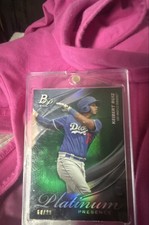 2019 Bowman Platinum - Platinum Presence Keibert Ruiz #PP-13 Green Foil