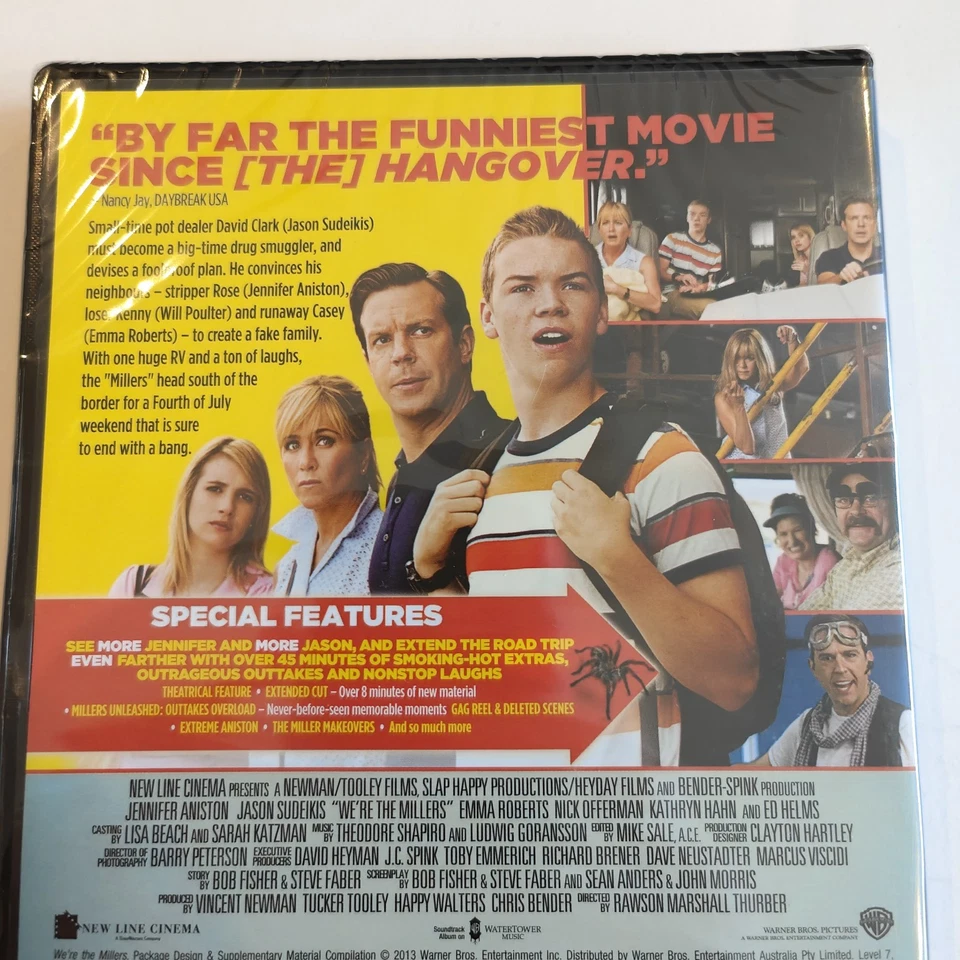We're The Millers DVD 2013 Region 4 Jennifer Aniston Jason Sudeikis New SEALED - Image 3 of 4