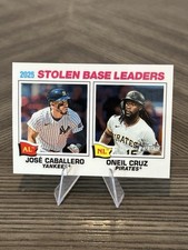 2026 Topps Heritage 2025 Stolen Base Leaders #4 Chrome