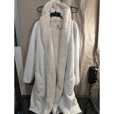 UGG Women's Plush Sherpa Lined Robe Shawl Collar Cozy Warm Lounge Wear Pastel