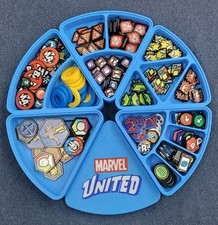 Marvel United Token Trays - 5 Trays plus Lid
