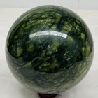 Natural Southern Jade Sphere Green Serpentine Crystal Ball Healing 3080g 6.79LB — photo 3