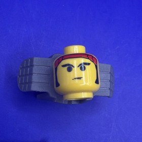 LEGO Ninja Shogun Minifigure White w/ Armor cas057 3053 3077 3050 (AUTHENTIC)