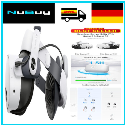 BOBOVR M3 Pro Akku-Strap mit Magnet Austausch Kompatibel Quest 3